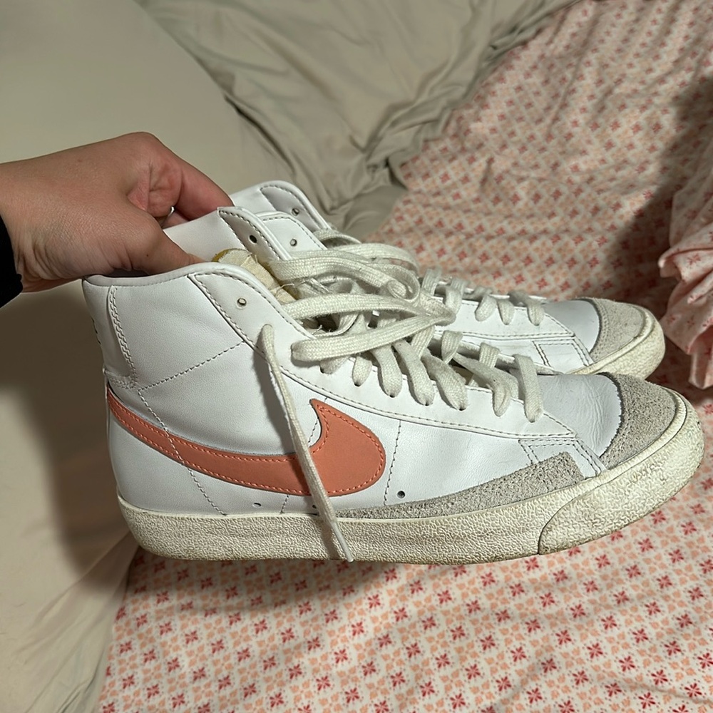 Pink Hightop Blazers
